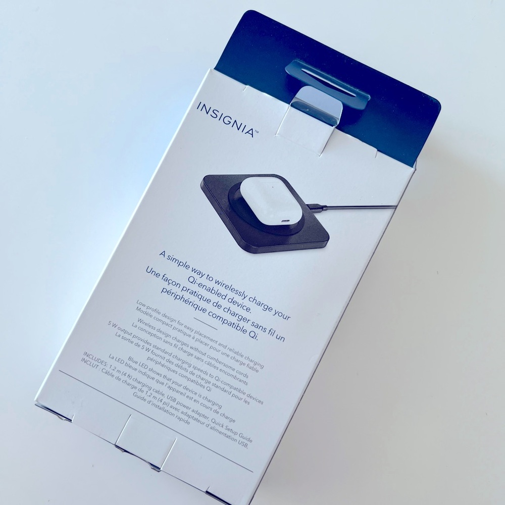 Insignia charging pad sealed